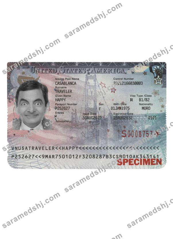 USA visa 2022-present